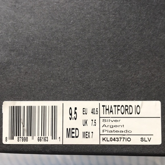 Kennith Cole silver Argent heels - Picture 4 of 7